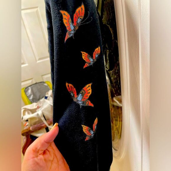 Ed Hardy vintage Jacket size small tattoo sleeves - Picture 2 of 8